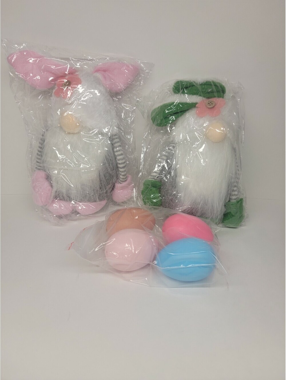 Easter Bunny Nome Stuffed Animals Bunny Ear Wirh Egg Decor